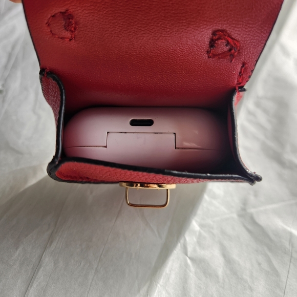 Mini Saddle Bag Charms/Ear Bud Holder with Goldtone Accents NWOT-SELECT ONE! - Picture 2 of 13